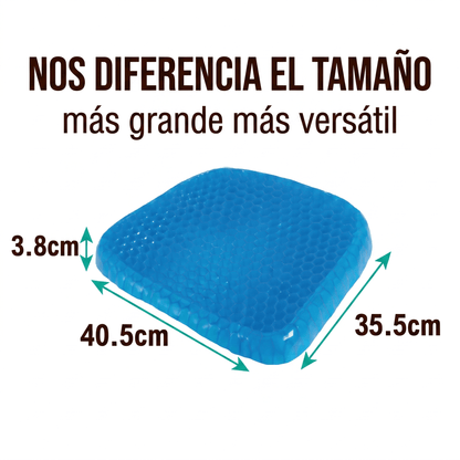 Cojín Ergonómico Gel - Alivia el Dolor de Espalda y la Ciática - ZENPRIME.