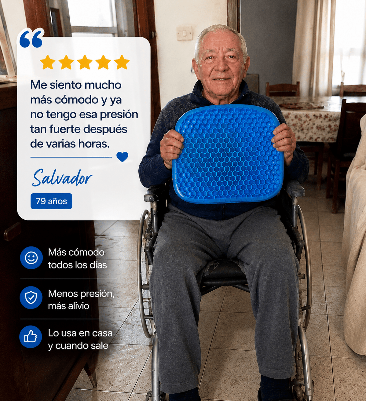 Cojín Ergonómico Zen - Alivia el Dolor de Espalda y la Ciática - ZENPRIME.